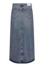 Afbeelding in Gallery-weergave laden, Co&#39;couture VikaCC Asym Slit Skirt Denim Blue 34099 552
