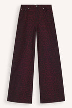 Afbeelding in Gallery-weergave laden, Co&#39;couture LeoCC Wide Pant Winered 31287 87
