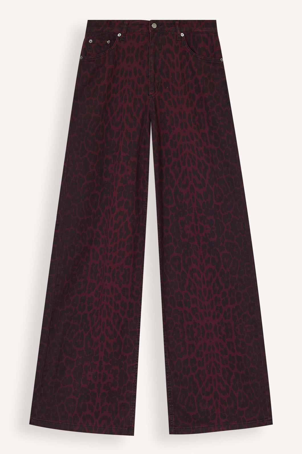 Co'couture LeoCC Wide Pant Winered 31287 87