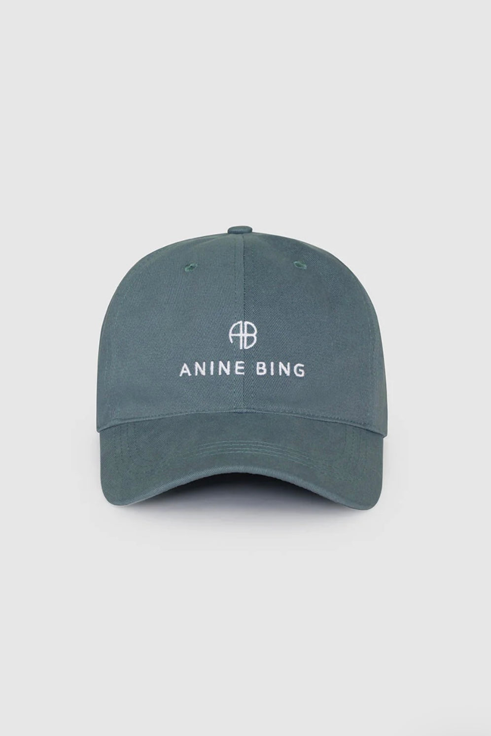 Anine Bing Jeremy Baseball Cap - Dark Sage A-12-9084-310