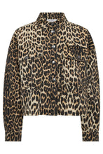 Afbeelding in Gallery-weergave laden, Co&#39;couture Leocc Denim Crop  Shirt Khaki 35931 16
