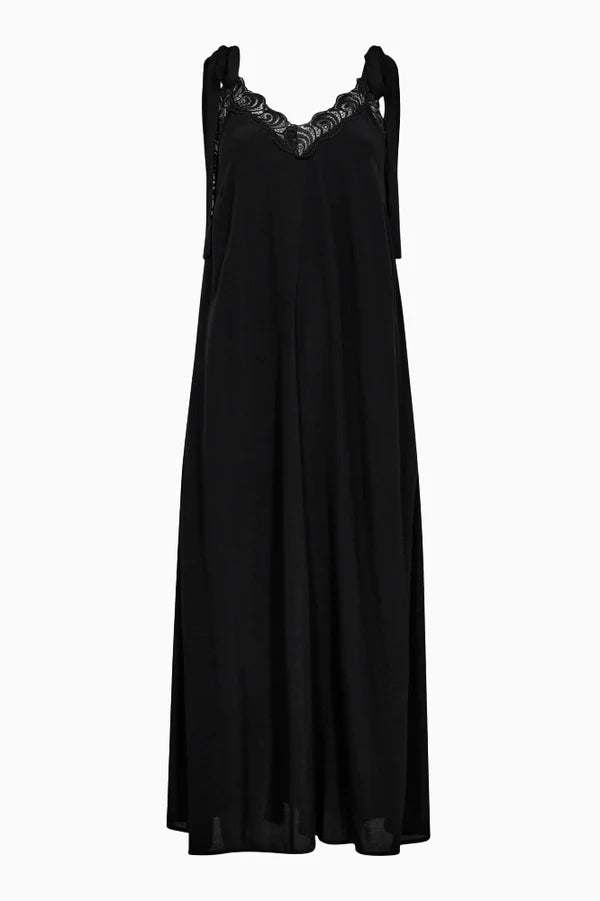 Co'couture PerinCC Lace Strap Dress Black 36487 96