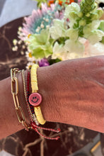Afbeelding in Gallery-weergave laden, Jewels By SJ Armband Yellow/Pink Smiley 19,95
