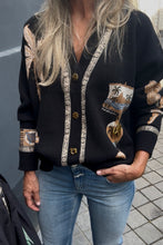 Afbeelding in Gallery-weergave laden, Farm Rio VINTAGE SOURVENIRS KNIT CARDIGAN 26092 361262
