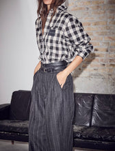 Afbeelding in Gallery-weergave laden, Haute L'Amitié HL10831 Ivanna Belt Pant Dark Grey
