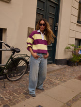 Afbeelding in Gallery-weergave laden, Coco Y Maria Coco Polo PURPLE- LEMON STRIPE
