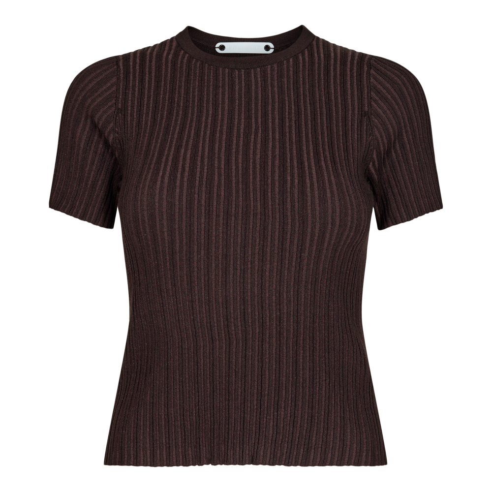 Co'couture Badu Tee Knit 83 Mocca 32068