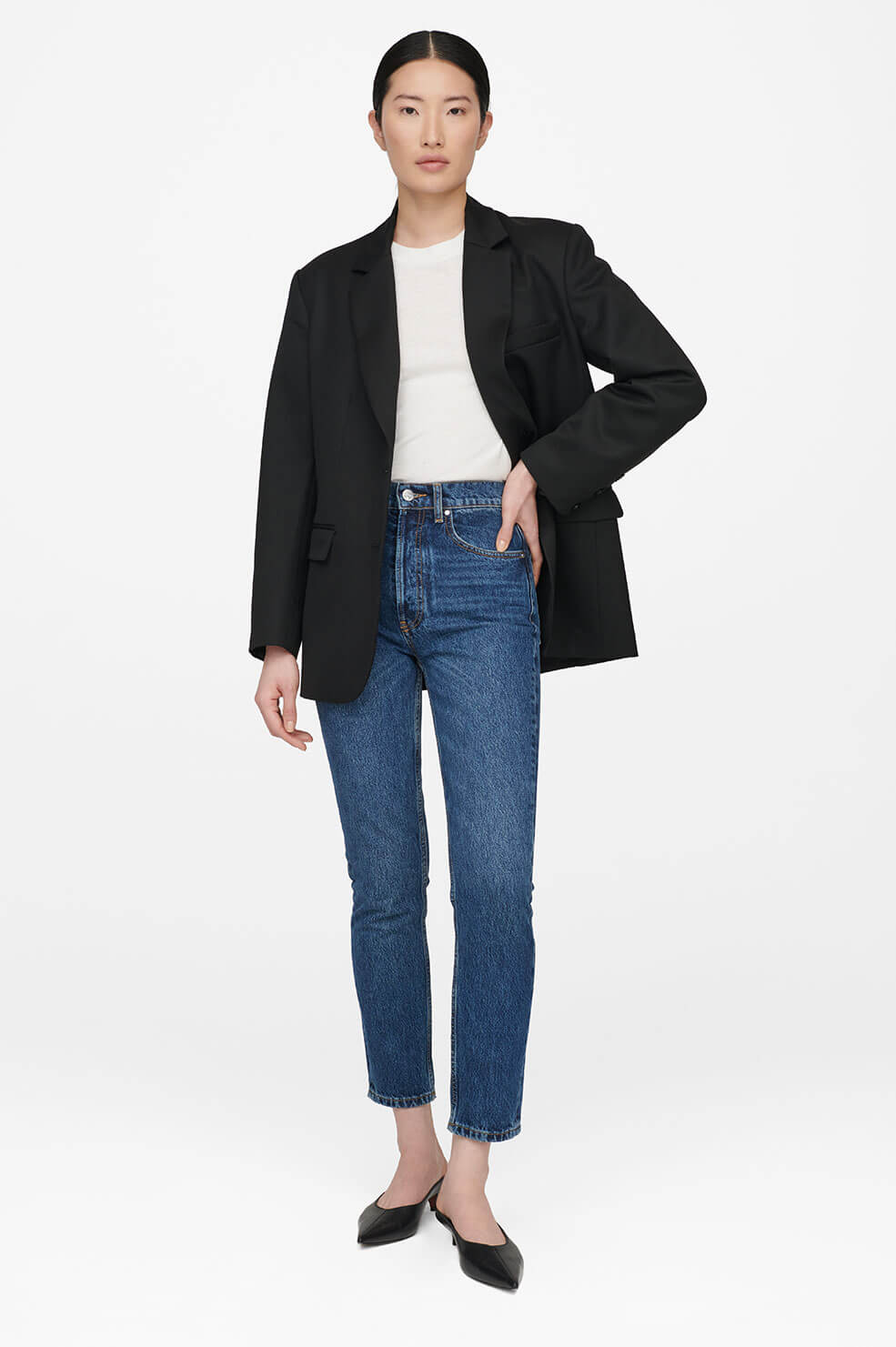 Anine Bing Sonya Jean - Mid Indigo A-06-1100-405