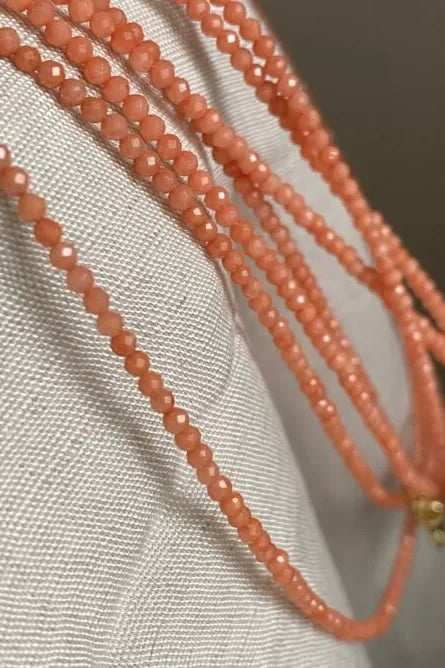 Ellen Beekmans Necklace With Mini Gemstones  (Color Options)35.00