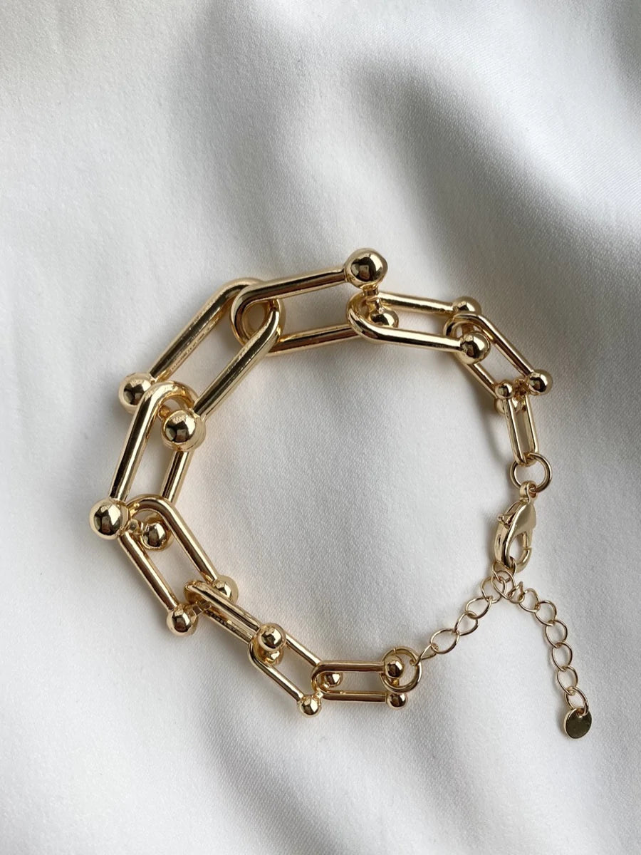 BOW19 Anna Large Bracelet Gold 29.95