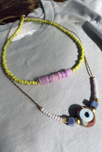 Afbeelding in Gallery-weergave laden, Jewels By SJ 54.95 Lucky Eye lilac Necklace
