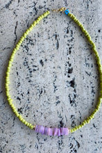 Afbeelding in Gallery-weergave laden, Jewels By SJ 69.95 Lilac And Lemon Necklace

