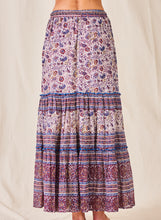 Afbeelding in Gallery-weergave laden, M.A.B.E Rosa Print Maxi Skirt M441601
