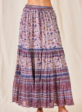 Afbeelding in Gallery-weergave laden, M.A.B.E Rosa Print Maxi Skirt M441601
