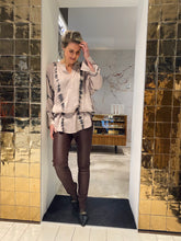Afbeelding in Gallery-weergave laden, Rabens Saloner Sam Motley Dress Short Kaftan Lilac W22481182
