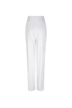 Afbeelding in Gallery-weergave laden, Ruby Tuesday Vallon Knitted Pants Light Grey Melange T302-1689
