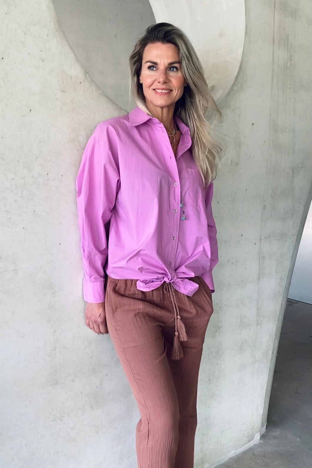 Co'couture Coriolis Oversize Shirt  Violet 95522 63