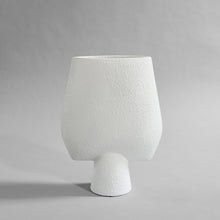 Afbeelding in Gallery-weergave laden, Sphere Vase Square Big- Bubble White 202001
